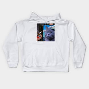 Smurf Cat and the Mysterious Meow Kids Hoodie